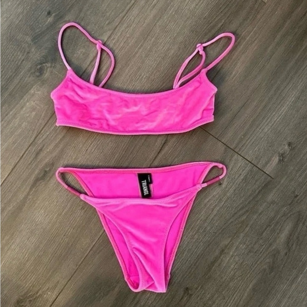 Triangl Velvet Faye Bikini Set